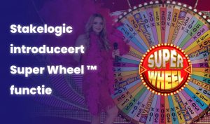 Stakelogic introduceert innovatieve Super Wheel ™ functie voor samensmelting van slotspellen en live casino ervaring