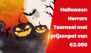 Halloween Horrors toernooi met € 2.000 prijzenpot bij Jacks.nl