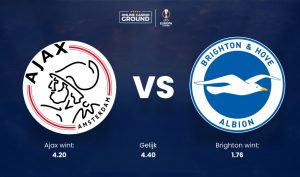 Winst op Brighton & Hove Albion broodnodig voor Ajax om perspectief te houden in de Europa League