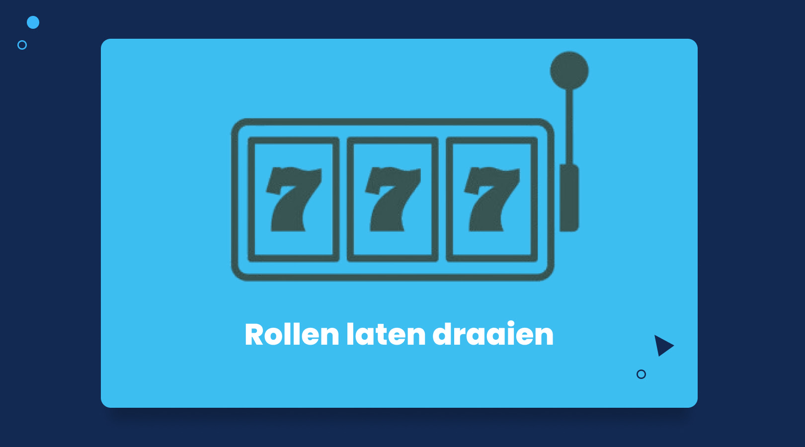 Rollen laten draaien